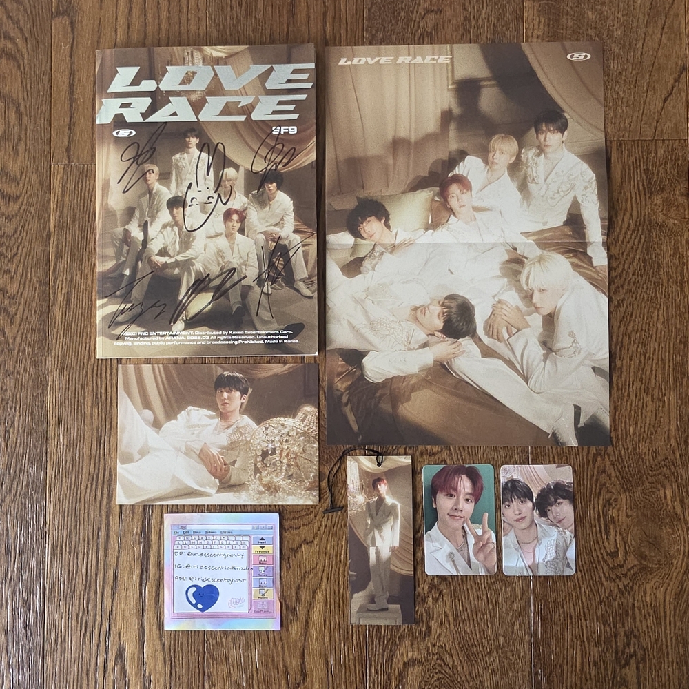 Signed SF9 Love Race Album